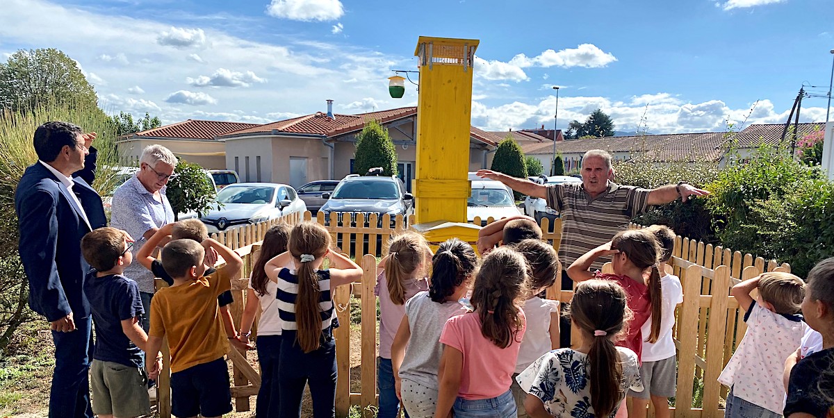 SaintJeanduFalga La CCPAP inaugure sa ruche implantée